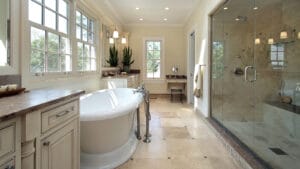 modern plumbing interior iamge