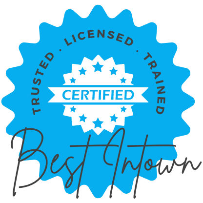 Intown Plumbing Certified Trusted, Licensed, and Trained seal