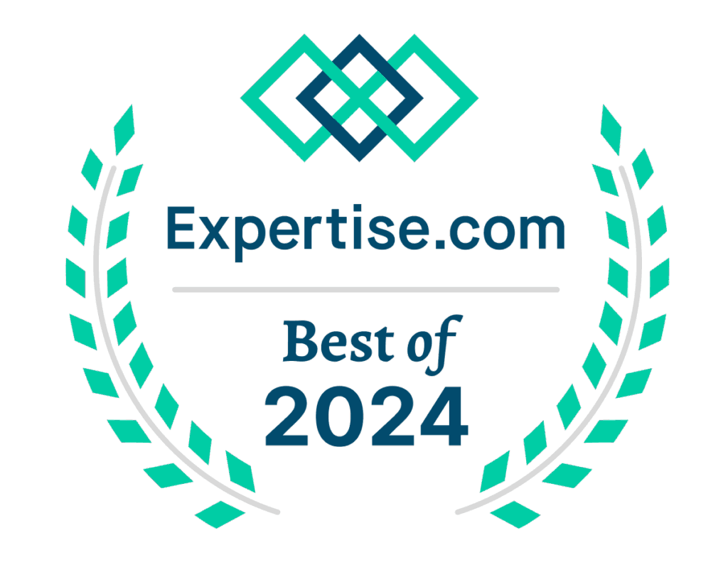 Expertise Best Plumbers of 2024 award badge