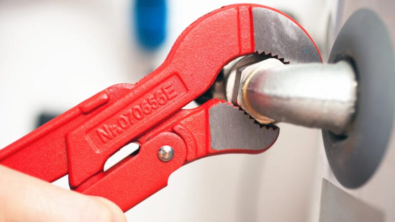 professional plumbing work - image