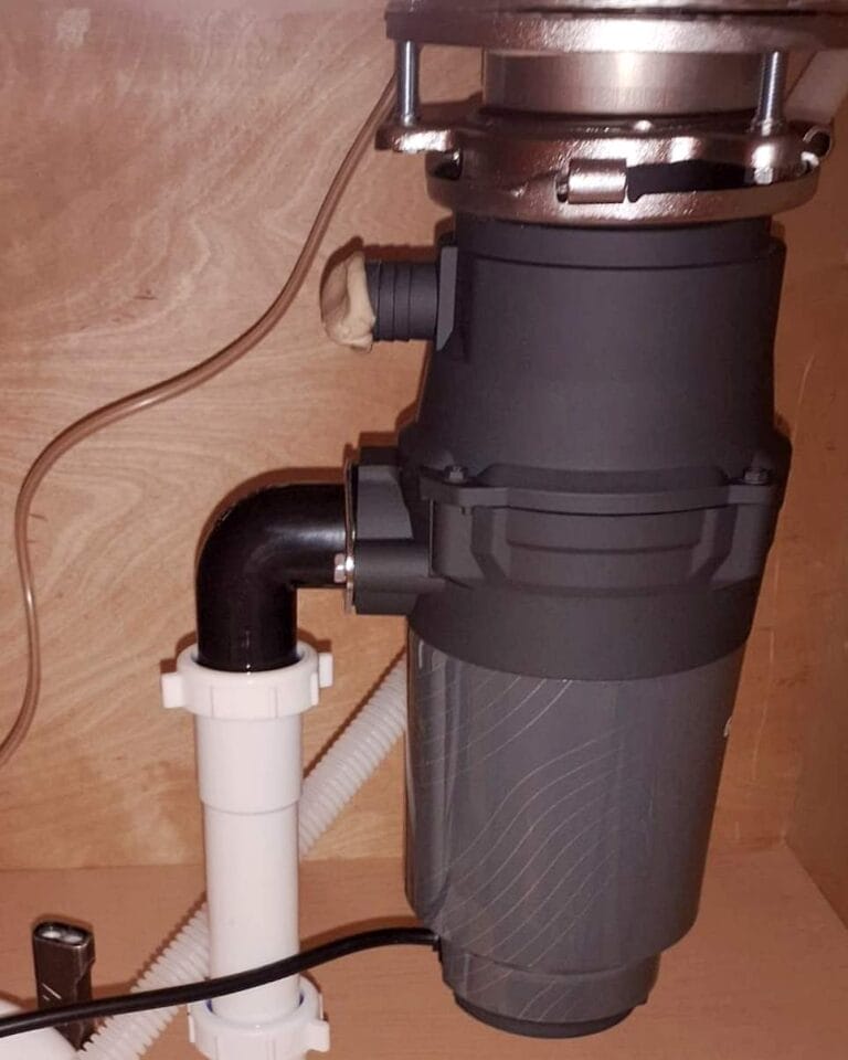 garbage disposal installation under kitchen sink Royse City TX